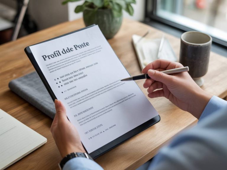 Exemple de profil de poste : comment structurer un document efficace pour attirer les bons candidats